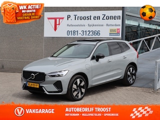 Volvo XC60 2.0 T8 Plug-in hybrid AWD Dark Panoramadak! Stoelverwarming v+a/Stuurverwarming/Harman kardon audio/360 graden camera/Elektrische stoelen met geheugen/Adaptieve cruis control/Lane assist/Apple carplay/Elektrische achterklep