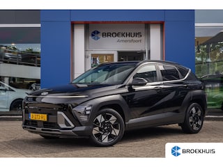 Hyundai Kona 1.6 GDI HEV Premium | Cruise adaptief | 360 camera | Stoel verwarming+ventilatie | Elektrisch verstelb. bestuurdersstoel met geheugen | Apple Carplay/Android Auto | Achterstoelen verwarmd | Apple Carplay/Android Auto|telefoonintegratie premium | Cruise control adaptief met Stop&Go en stuurhulp