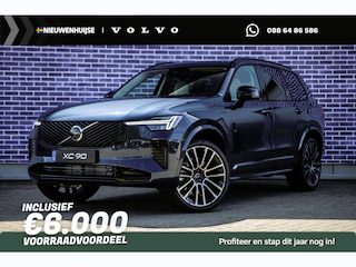 Volvo XC90 T8 Plug-in hybrid AWD Ultra Black Edition Executive | Luchtvering | Gelaagd Glas | Bowers & Wilkins | Massage & Ventilatie Stoelen | Panoramadak |