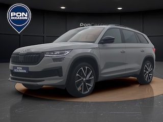 Skoda Kodiaq 1.5 TSI Sportline Business 7 Persoon | Leder | Trekhaak | Stoelventilatie | 20" |