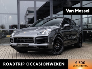 Porsche Cayenne 3.0 E-Hybrid | SPORTDESIGN | SPORTCHRONO | SOFTCLOSE | PANORAMADAK | PASM LUCHTVERING | 18-WEG STOELEN | TREKHAAK | 360 CAMERA | BOSE AUDIO | SPORTUITLAAT EINDSTUKKEN ZWART | STUUR + STOELVERWARMING