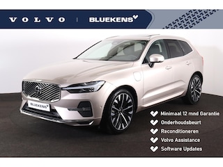 Volvo XC60 T8 Recharge AWD Ultimate Bright - Luchtvering - Panorama/schuifdak - IntelliSafe Assist & Surround - 360º Camera - Bowers & Wilkins audio - Adaptieve LED koplampen - Verwarmde voorstoelen, stuur & achterbank - Parkeersensoren voor & achter - Elektr. bedienb. voorstoelen met geheugen - Geventileerde voorstoelen - Head up display - Draadloze tel. lader - Extra getint glas - Inklapbare trekhaak - 21' LMV