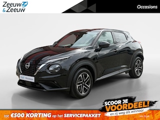 Nissan Juke 1.6 Hybrid N-Connecta | Apple Carplay/ Android Auto | Achteruitrijcamera | Parkeersensoren voor & achter | Stuur-/ stoel- en voorruitverwarming | Climate control | Cruise Control |