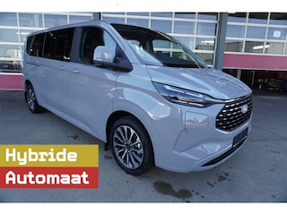 Ford Transit Custom 340L 2.5 PHEV 233PK L2H1 Titanium X 8 Persoons PHEV Automaat Hybride | Airco | Adap. Cruise | Navi | Pano | Elek.Schuifdeur L+R