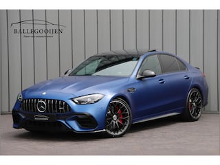 Mercedes-Benz C-klasse AMG 63 S E Performance | 680PK | Head-up | Schaalstoelen | Carbon | Burmester | Sfeerverlichting | Track-pace | Stoelkoeling | 2023.