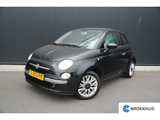 Fiat 500 1.2 BiColore Automaat | Panoramadak | Navigatie AfterMarket | Halflederen bekleding | Airco