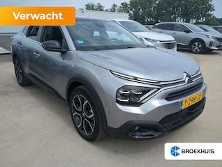 Citroën C4 ë-C4 X Shine 50 kWh | Schuif-/Kanteldak | Navigatie | Leder | HUD | Stoel/Stuurverwarming | !!