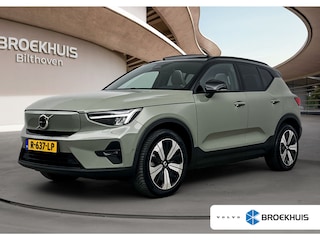Volvo XC40 Recharge Ultimate 70 kWh | Trekhaak | Panoramadak | PDC V+A en 360 Camera | Stoel + Stuurverwarming | All Season Banden | Warmtepomp | Extra Getint Glas |