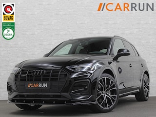 Audi Q5 50 TFSI e 300PK | Luchtvering | B&O Sound | Leder | Carbon | Sportstoelen | Carplay | 11-2022 | Zwarte Hemel | Standkachel | Stoelverwarming | 3-Zone Clima | Black-Optic | Zonwering | Virtual Cockpit | LED | Autom. Achterklep | Bovag Garantie |