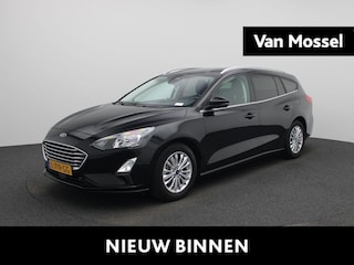 Ford Focus Wagon 1.0 EcoBoost Hybrid Titanium X Business | Cruise Control | Elektrische Achterklep | Dual Climate Control | Elektrisch inklapbare spiegels |
