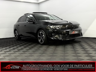 Opel Astra 1.2 Turbo Ultimate Panoramadak, 360 Camera, Navi, Head-up display, Memory stoelen, Keyless start, Cruise control, Half leder