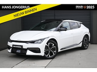 Kia EV6 GT-Line 77.4 kWh | TREKHAAK | SCHUIF/KANTELDAK | MERIDIAN | STUUR/STOELVERWARMING | 360 CAMERA | HEAD-UP | ADAPT. CRUISE CONTROL | CLIMATE CONTROL | PDC | LMV
