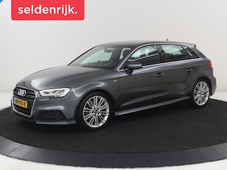 Audi A3 1.0 TFSI Sport S Line Edition | Stoelverwarming | Half leder | Full LED | Navigatie | Parkeerhulp | Sportstoelen | Bluetooth | Climate control | Cruise control | S Line