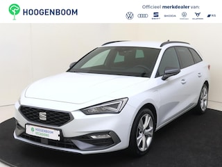 Seat Leon Sportstourer 1.4 TSI eHybrid PHEV FR Business Intense | SoH 100% | Trekhaak | Navigatie | Parkeerassistent | Adaptieve cruise control | Dodehoek detectie | Achteruitrijcamera | 3-zone airco |