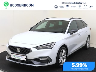 Seat Leon Sportstourer 1.4 TSI eHybrid PHEV FR Business Intense | SoH 100% | Trekhaak | Navigatie | Parkeerassistent | Adaptieve cruise control | Dodehoek detectie | Achteruitrijcamera | 3-zone airco |