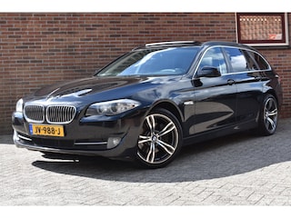 BMW 5-serie Touring 525d High Executive '11 Pano Leder Clima Navi Cruise