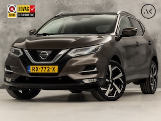 Nissan Qashqai 1.2 Tekna + (PANORAMADAK, 1e EIGENAAR, NAVIGATIE, 360 CAMERA, ELEK SPORTSTOELEN, LEDER, GETINT GLAS, STOELVERWARMING, NIEUWSTAAT)