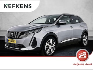Peugeot 3008 SUV Allure Pack 130pk Automaat | Lage kilometerstand | Navigatie | Achteruitrijcamera | Handsfree achterklep | Climate Control | Keyless | Parkeersensoren v+a | Cruise Control | Dodehoeksensor | Led koplampen | Apple Carplay / Android Auto | Bluetooth | DAB+ radio | Donker getint glas | 18" lichtmetalen velgen |