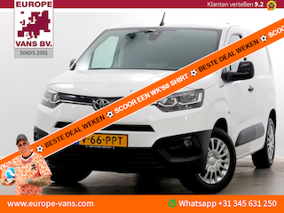 Toyota Proace City Comfort 50 kWh WLTP Range 320km SOH 99,7% Airco/3Pers. 09-2022