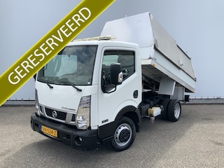 Nissan NT400 35.12 2.5 dCi 250 Kipper 3 Zits Dub Lucht Bakmaat L.315/B.190/H.120. CM Euro 5