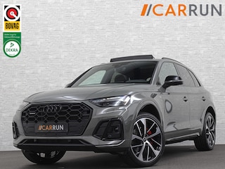 Audi Q5 55 367pk Competition RS Leder | ACC | Audi Line Assist | Panodak | 21" | Ambiance Led | Camera | Carplay | Stuurwielverwarming | Black Optic | Draadloos laden | Sportstoelen | 91000,= Nw.Pr. | 10-2024 | 23dkm! | Fabr. Garantie.