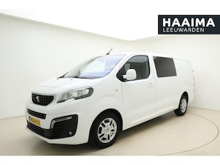 Peugeot Expert 2.0 BlueHDI 120 Long Asphalt DC / Dubbele cabine / Cruise control / Airco / Achteruitrijcamera / Parkeersensoren / Schakelstuurbediening / Apple-Android Carplay / Automaat