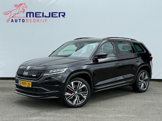Skoda Kodiaq 2.0 TDI 4x4 RS Business 240 PK|Stoelverwarming V+A|LED|Clima|Adapt Cruise|Keyless|Canton|CarPlay|Trekhaak|Automaat!