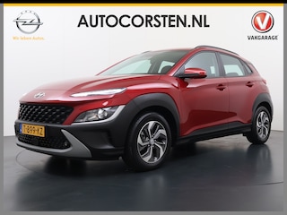 Hyundai Kona 1.6GDI HEV Hybride Autom. Trekhaak Adap.Cruise Camera Apple Carplay Android Auto Navi Ecc Pdc Comfort Smart Led Lmv 16" DAB Krell®-Audio Lane Assist Isofix Rijstrooksensor 1.300KG Trekgewicht 1e Eigenaar Origineel Nederlandse Auto