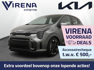 Kia Picanto 1.0 GDi GT-Line 2.000, - INRUILPREMIE - Schuif/kantel dak - Stoel/Stuurwiel verwarming - AppleCarplay - Android Auto 7 jaar of 150.000km Fabrieksgarantie
