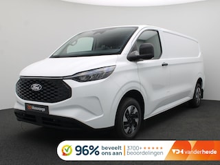Ford Transit Cust. 340 L2H1 Trend 71 kWh 136PK Aut. Achteruitrijcamera, Stoel-Stuurverwarming, Cruise Controle, Clima, Warmtepomp, 3-zitpl.
