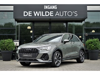 Audi Q3 35 TFSI S-line Trekhaak Leer Camera ACC Keyless Matrix Sfeerverlichting