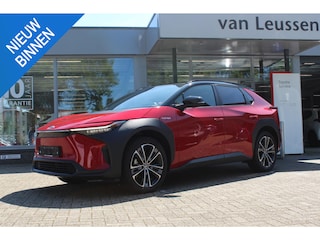 Toyota bZ4X PREMIUM 71KWH PANORAMADAK EL-ACHTERKLEP KEYLESS STOEL/STUURVERW. HALF-LEDER ELEKTR-STOELBEDIENING LED