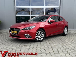 Mazda 3 2.0 GT-M | Leder | Head-up display | Navigatie | Cruise | BOSE | LED | Stoelverwarming | Trekhaak | Sensoren