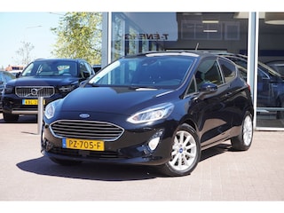 Ford Fiesta 1.0 EcoBoost Titanium 3deurs | Airco | Navigatie | Elek. pakket | Zwart | 2017 | Inruil mogelijk