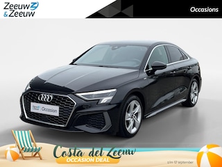 Audi A3 Limousine 110PK 30 TFSI S Edition Automaat | 1e eigenaar | Virtual Cockpit | Navi | Armsteun | Cruise Control | Lichtmetalen Velgen | Apple CarPlay/Android Auto | Full LED koplampen | Keyless Entry |