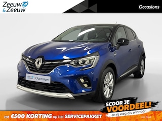 Renault Captur 1.3 TCe 140 Intens AUTOMAAT NAVI AIRCO CAMERA PARKEERSENSOREN TREKHAAK CRUISE CONTROLE APPLE CARPLAY ANDROID AUTO HOGE INSTAP ZEER MOOIE AUTO