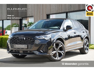 Audi Q3 45 TFSI e S edition | Sfeerverlichting | Trekhaak | Stoelverwarming | Climate Control | Cruise Control | 20 inch lichtmetalen velgen | Virtual cockpit | Matrix LED | Keyless | Carbon interieur inleg |