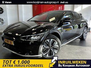 Kia EV6 Plus 77.4 kWh | Met TREKHAAK! | Stoel/Stuurverwarming | Adaptive cruise control | Meridian Surround geluidsinstallatie | Elektr. achterklep | Achteruitrij camera | Apple Carplay/Android Auto |
