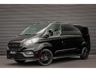 Ford Transit Custom 300 2.0 TDCI L2H1 JB-EDITION / 130PK AUTOMAAT / FULL BLACK / RAPTOR GRILL / SIDE-BARS / TREKHAAK /APPLECARPLAY