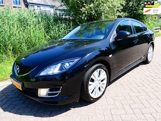 Mazda 6 1.8 Touring 120pk 5-deurs Nw. Model Clima Cruise Trekhaak 1300kg.