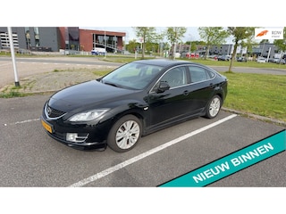 Mazda 6 1.8 Touring 120pk 5-deurs Nw. Model Clima Cruise Trekhaak 1300kg.