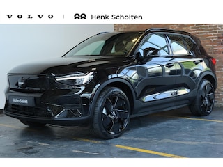 Volvo EX40 Single Motor Plus Black Edition 70 kWh | 360° Parkeercamera | Stoelverwarming | Stuurwielverwarming | Parkeersensoren voor + achter | Electrische bedienbare voorstoelen | Warmtepomp | Google Infotainment | 20'' Lichtmetalen velgen