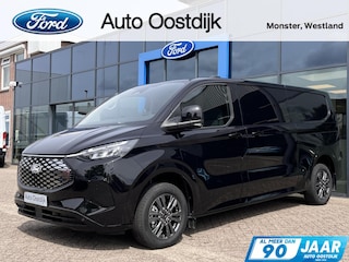 Ford Transit Custom 340 L2H1 Limited 71kWh 218PK 2x Schuifdeur 2300KG Trekgewicht Adaptieve Cruise 360 Camera Navi Stoelverwarming Carplay Blind-Spot *Nieuw*