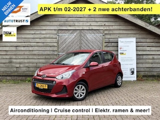 Hyundai i10 1.0i Comfort | Airco | Cruise control | Elektrische ramen | Elektrisch verstelbare spiegels | NAP | All season banden | Super auto!!