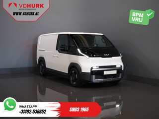 Kia PV5 Elite Executive 71.2 kWh 416 km WLTP L2 Warmtepomp/ 2x Schuifdeur/ Stoelvent./ Stoelverw./ Adapt.Cruise/ Leder/ Navi/ Carplay/ 360 Camera/ Climate