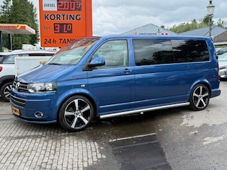 Volkswagen Transporter 180 PK DUBBEL CABINE LEER VERLAAGD 20inch