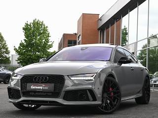 Audi A7 Sportback 4.0TFSI 560pk Quattro Pano Milltek B&O High-End RS-Zetels Carbon Sport-uitlaat Nardo