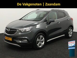 Opel Mokka X 1.4 Turbo Innovation Trekhaak, Apple Carplay/Android Auto, Parkeersensor voor/achter, Achteruitrijcamera, Voorstoelen verwarmd, Lederen bekleding, stuur verwarmd, Cruise control. Hoge instap, veel rijcomfort en een complete luxe uitvoering. . Een ideale gezinsauto met een luxe uitstraling en veel extra's.