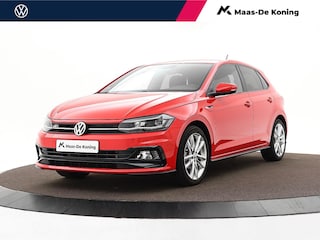 Volkswagen Polo 1.0 TSI 95pk Highline · R-line exterieur · Apple/Android Car Play · 17"Velgen · ACC · Active Info Display · Spraakbediening · Alarmklasse 3 · LED Koplampen ·