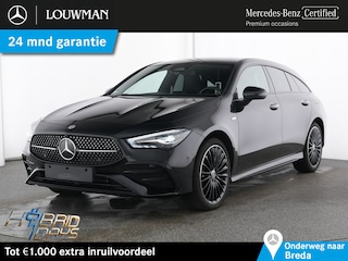 Mercedes-Benz CLA Shooting Brake 250 e AMG Premium Plug-In Hybride AMG Line | Night Pakket | Sfeerverlichting | 19 Inch AMG Velgen | Parkeerpakket met achteruitrijcamera | Advanced sound system. Inclusief 24 maanden MB Certified garantie voor Europa.